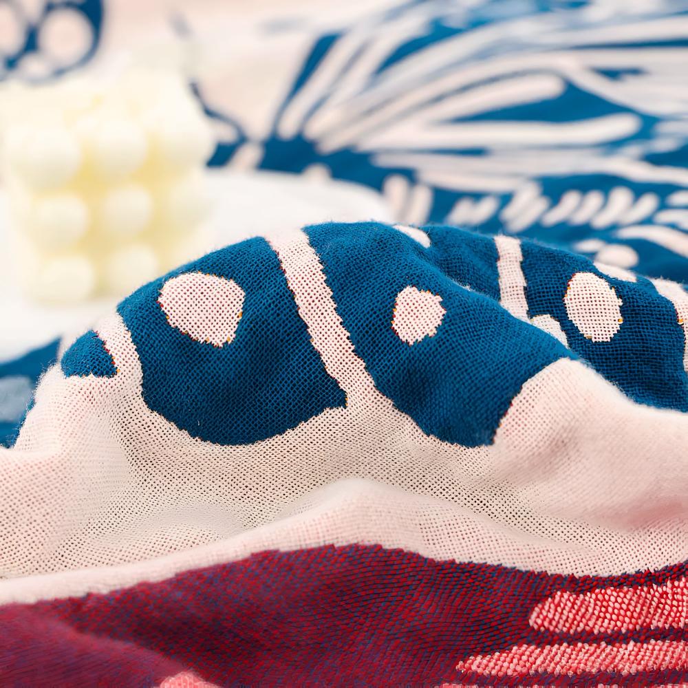 Butterfly Cotton Blanket - Couch Cover