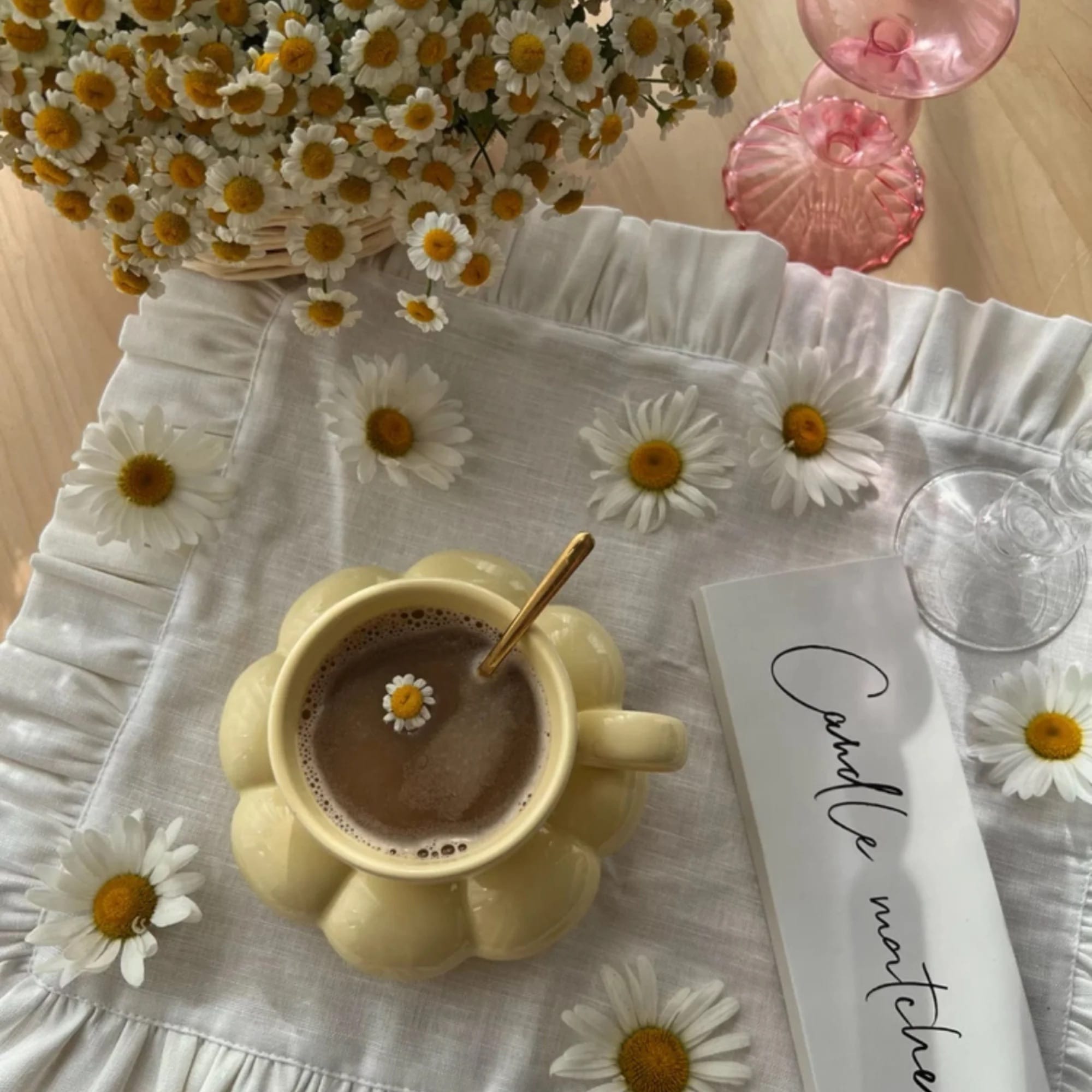 Pink Bubble Mug Set