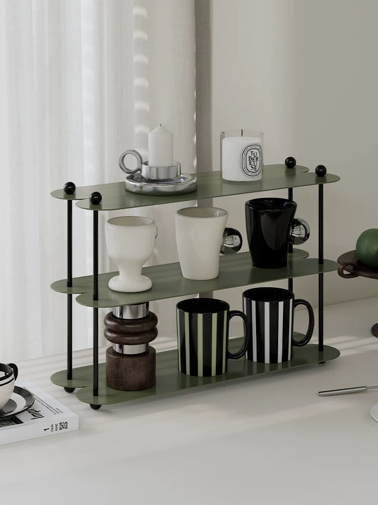 Curved Mug Display Shelf