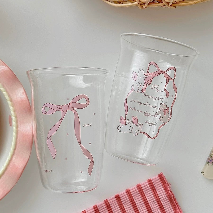 Korean Sweet Bow Glass