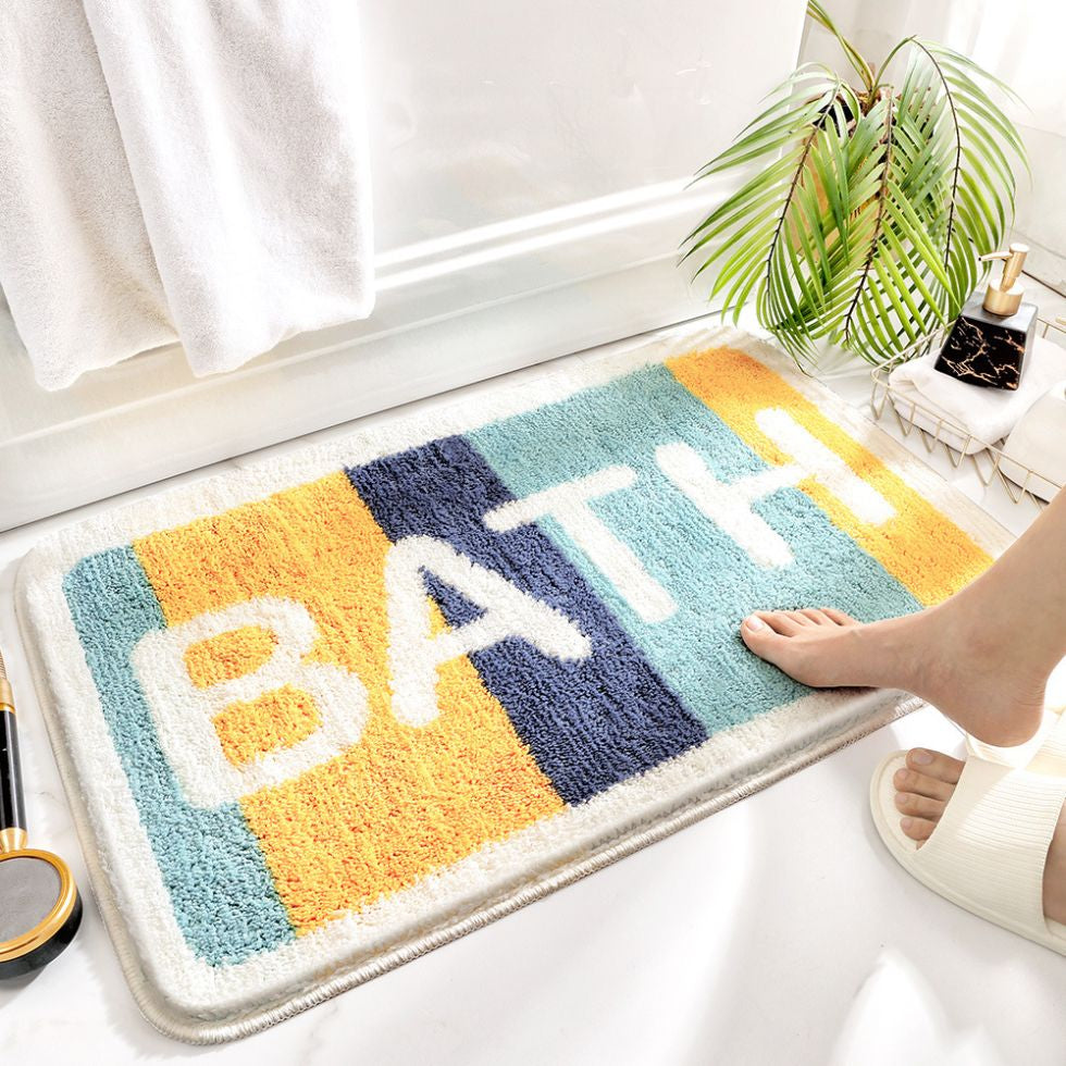 Colorful Bath Mats - Absorbent & Plush Colorful 20"x31"