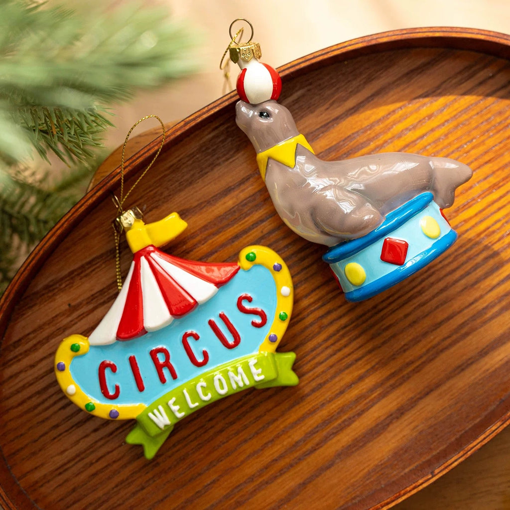 Christmas Circus Ornaments