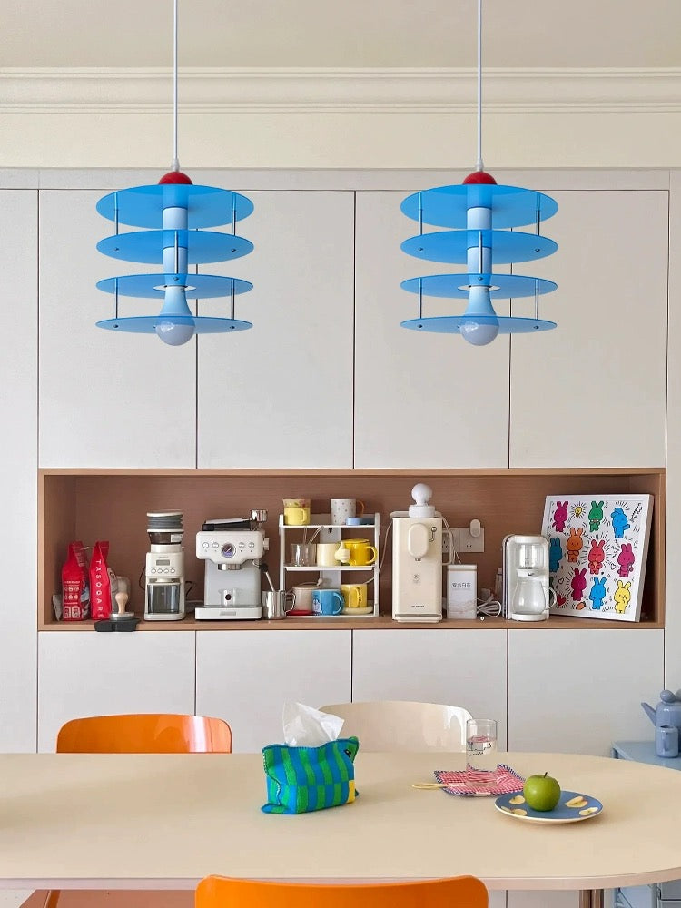 Colorful Acrylic Chandelier