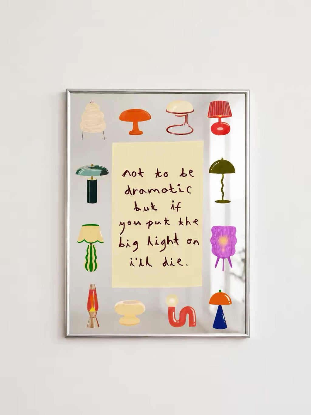 Whimsical Mirror Wall Art