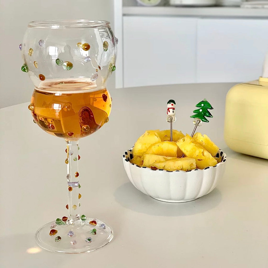 Gemstone Wine Glass