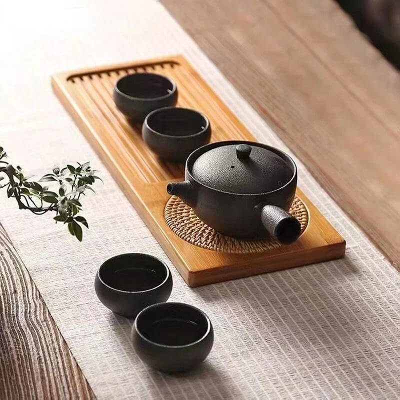 Bamboo Tea Tray – Gongfu Style Ritual Board