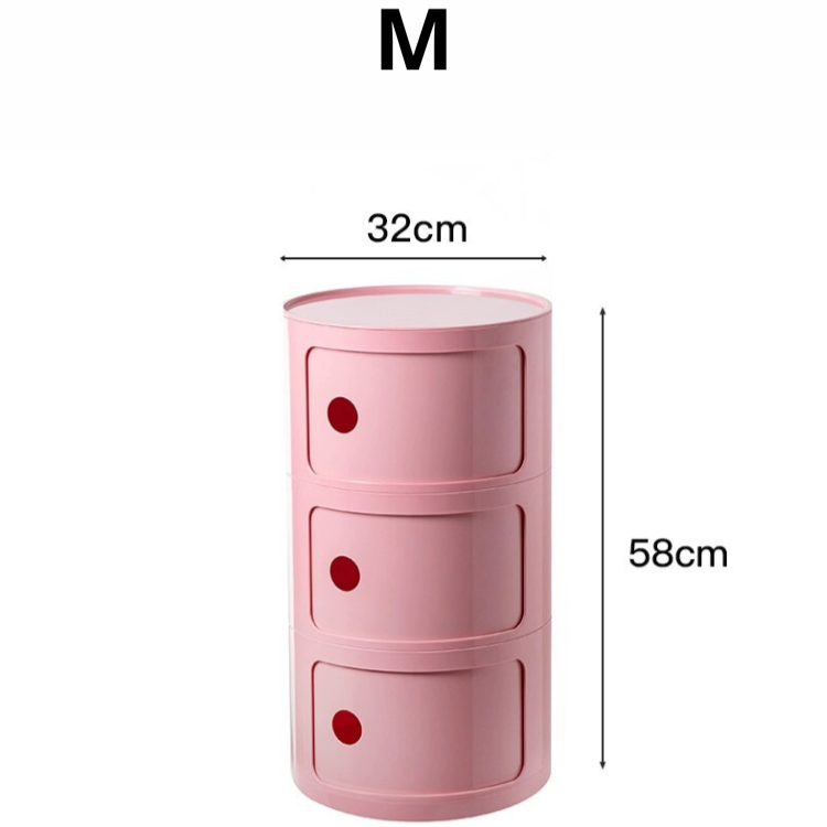 Nordic Pink Cabinet Pink M 32 x 58 cm (12.5 x 22.8 in)