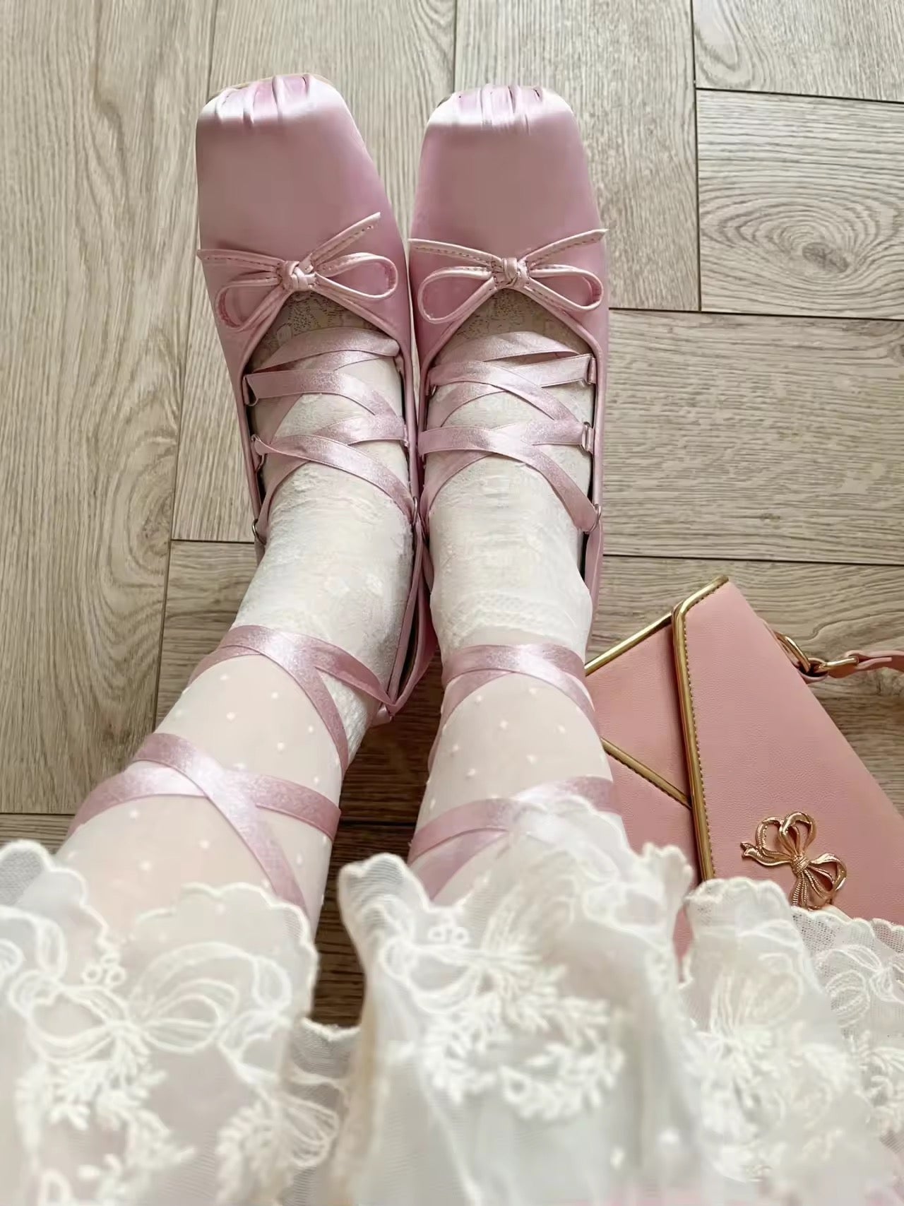 Chunky Heels Lolita Pumps
