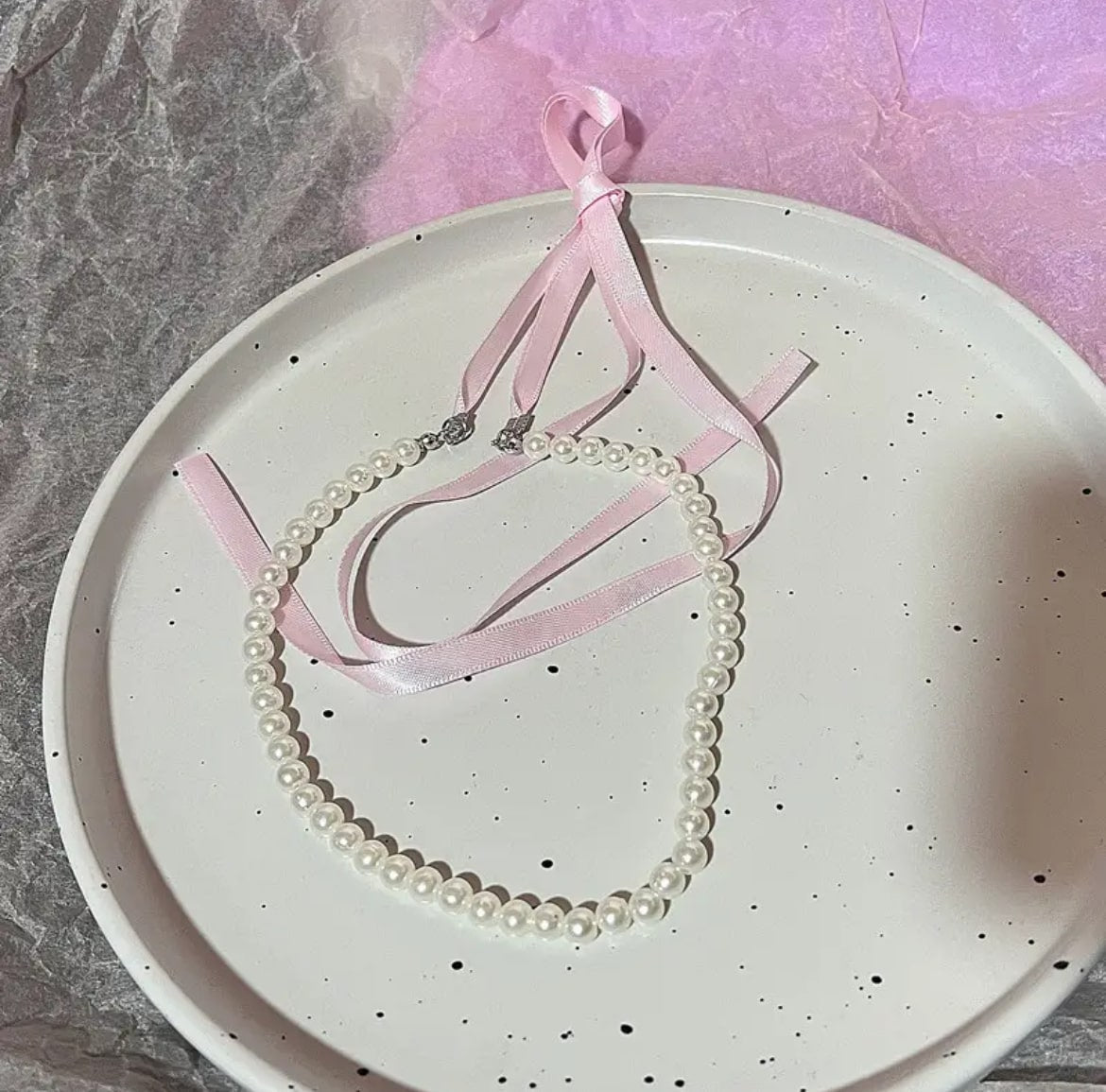 Cottagecore Pearl Necklace 4