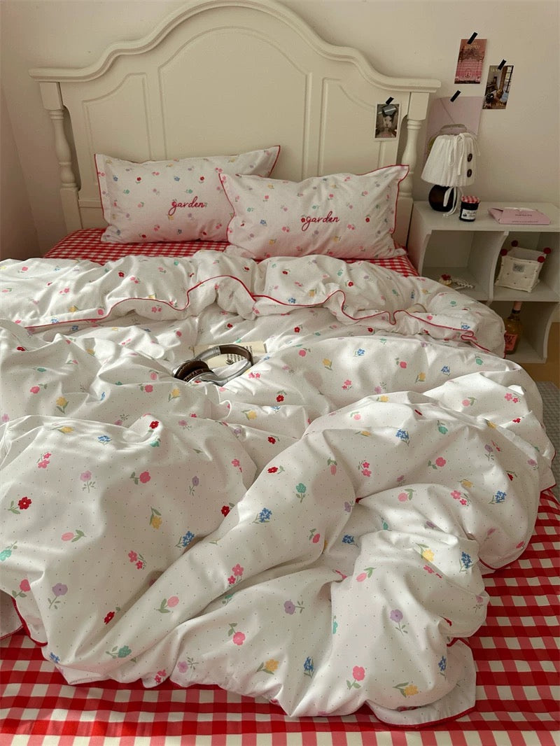 Coquette Garden Floral Bedding Set