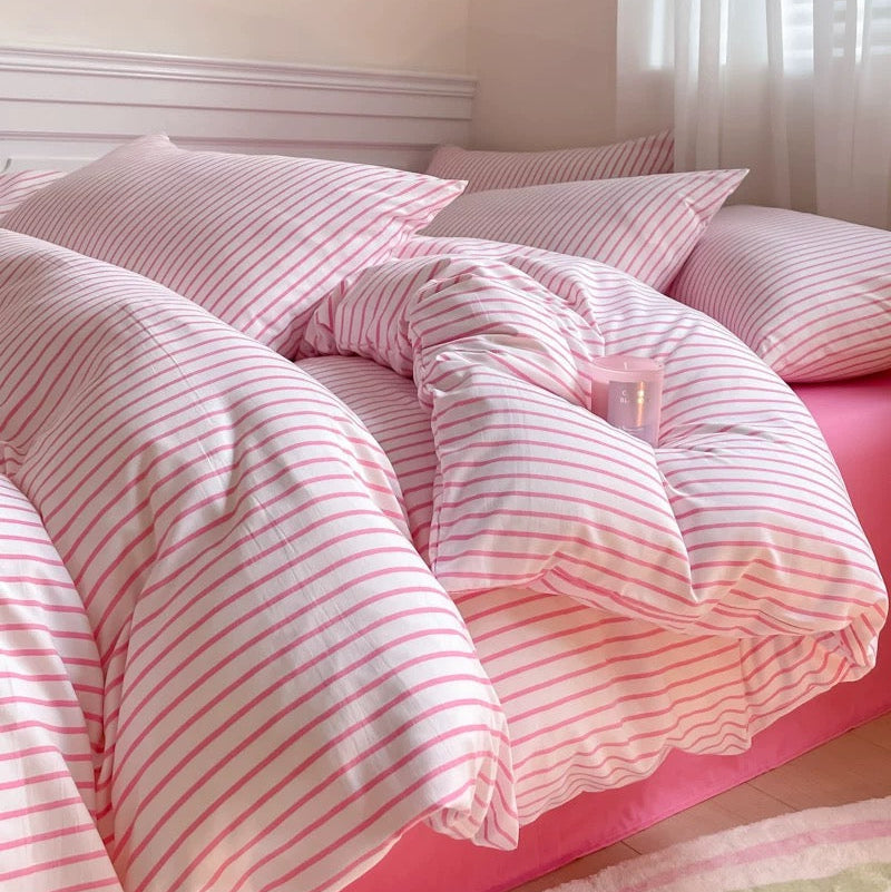 Pink Cozy Bedding Set