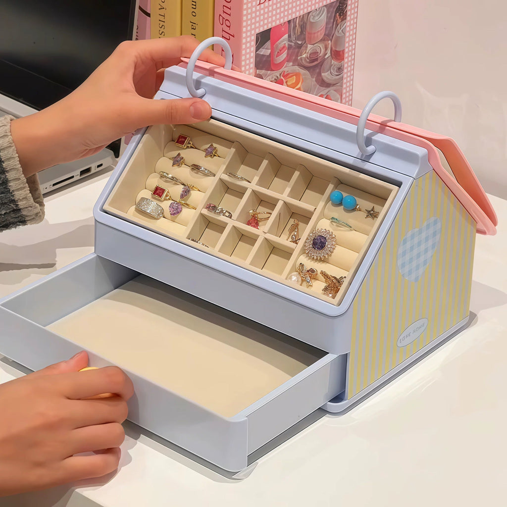 House-Shaped Jewelry Organizer