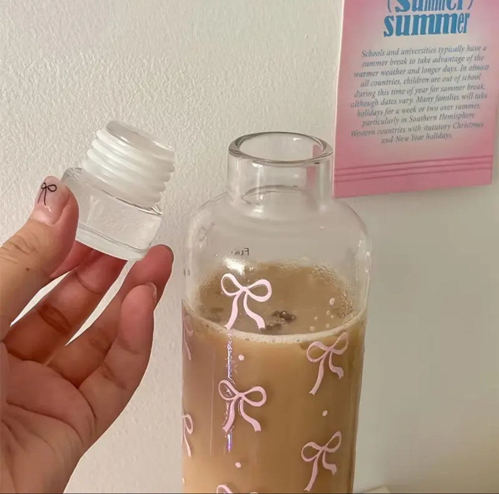 Girly Coquette Water Bottle