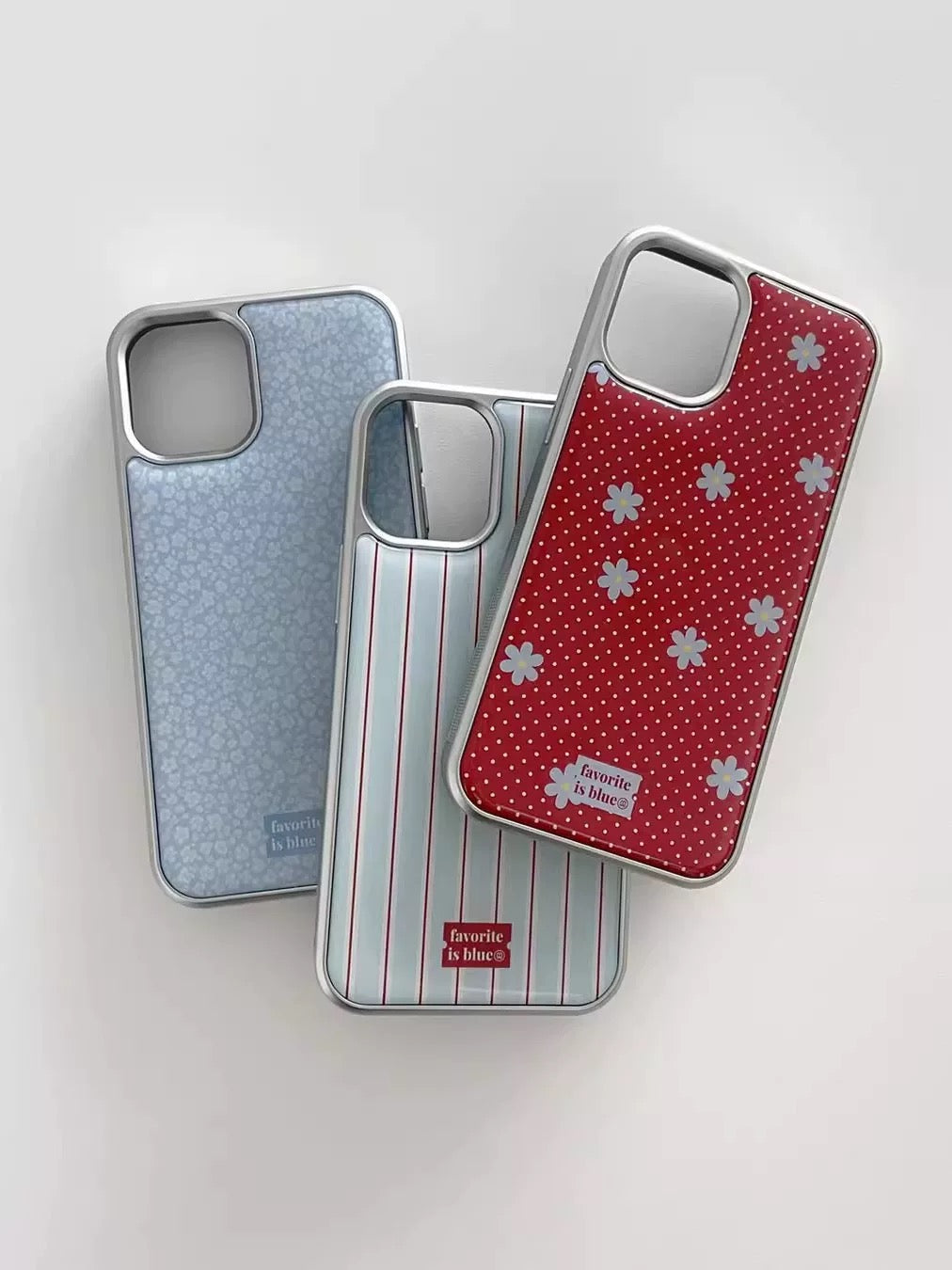 Red Daisy Polka Dot iPhone Case