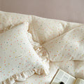 Polka Dot Bedding Set – Ruffle Cotton Muslin