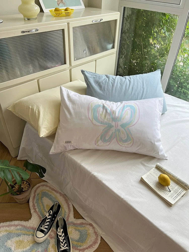 Pastel Butterfly Pillowcase