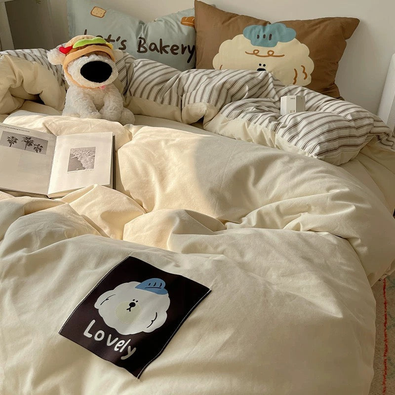Let’s Bakery Bedding Set
