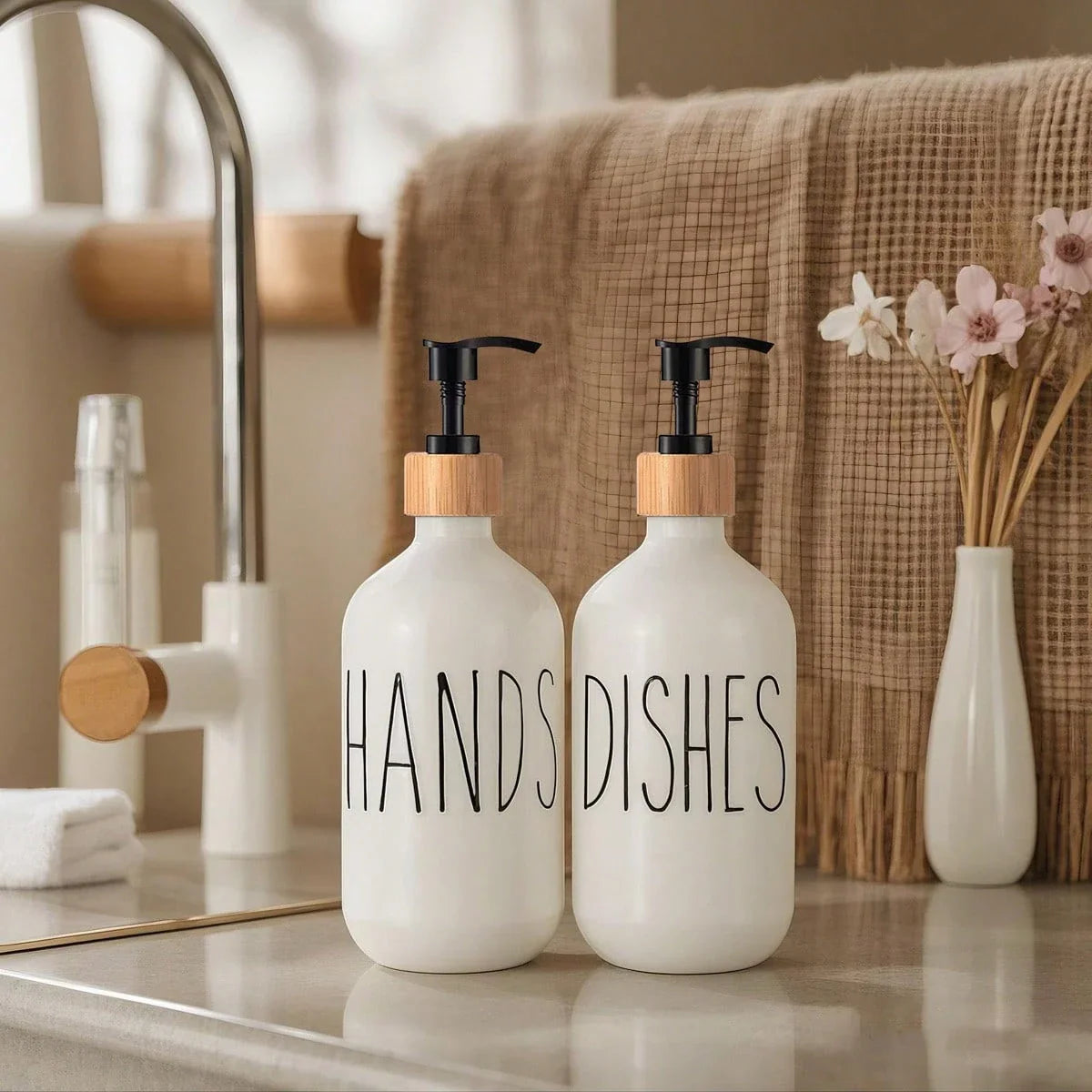 Soap Dispenser Set - Hands & Dishes