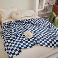 Checkered Blanket Blue
