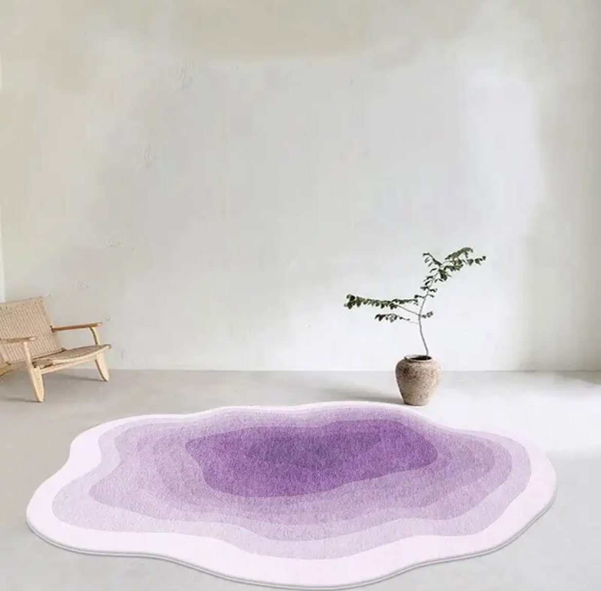 Light Luxury Carpet Purple