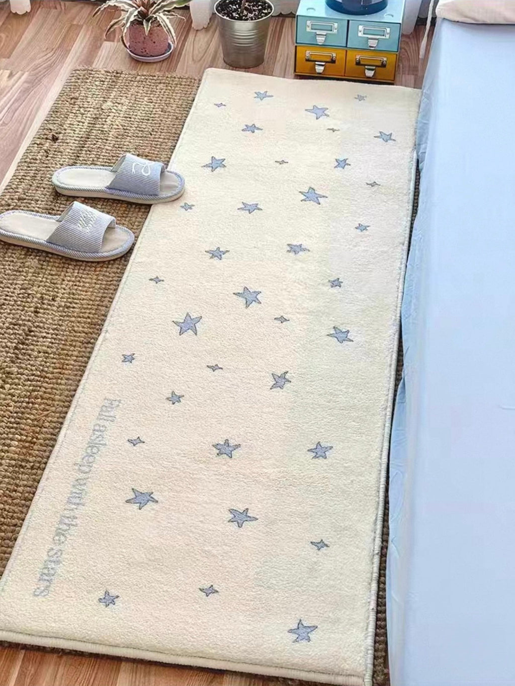 Y2K Pastel Star Rug