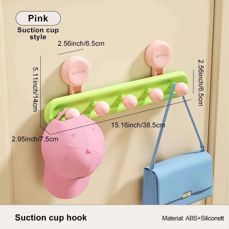 Colorful Decorative Wall Hooks