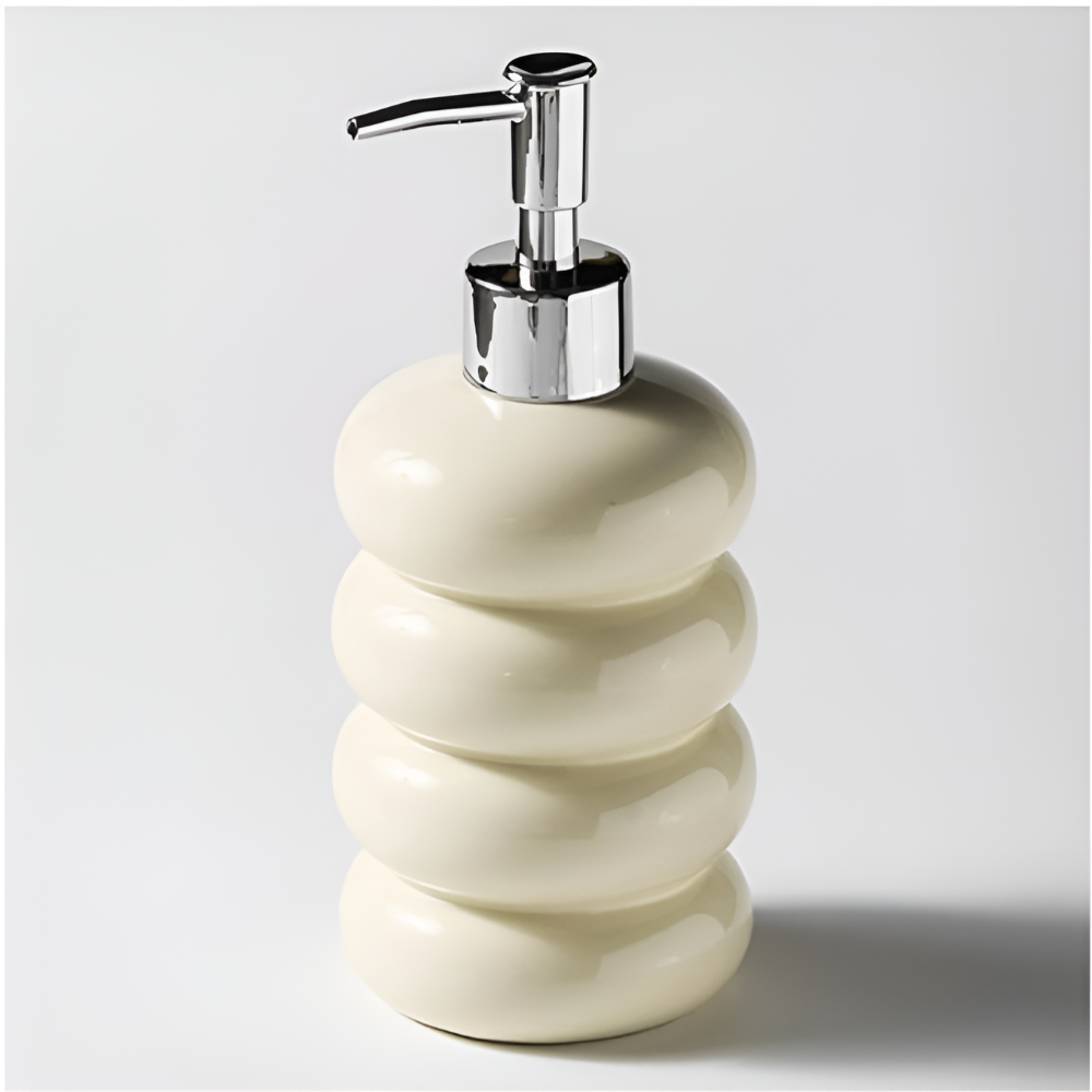 Sleek Sphere Dispenser Cream