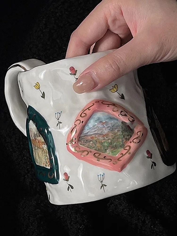 Retro Ceramic Mug