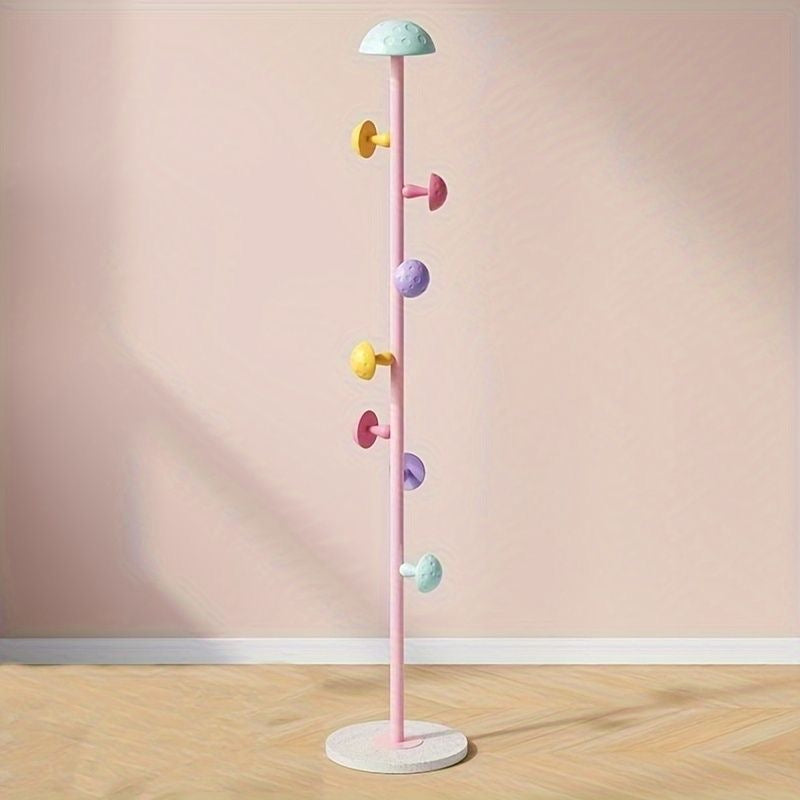 Mushroom Pastel Clothes Rack Pink