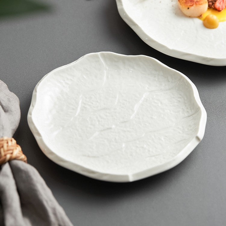 Kyoto Wave Ceramic Dinner Plate