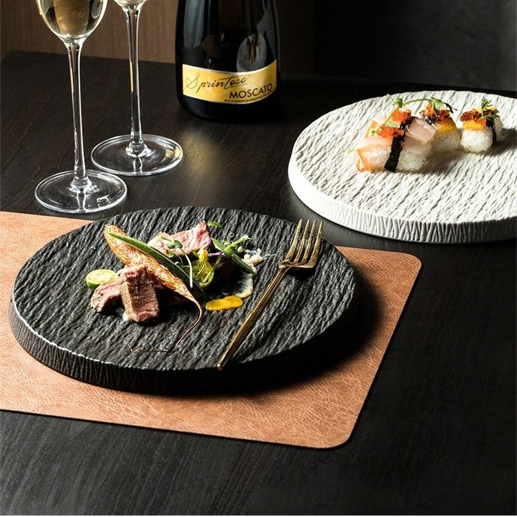 Tsuki Matte Stone Dinner Plate