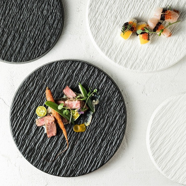 Tsuki Matte Stone Dinner Plate