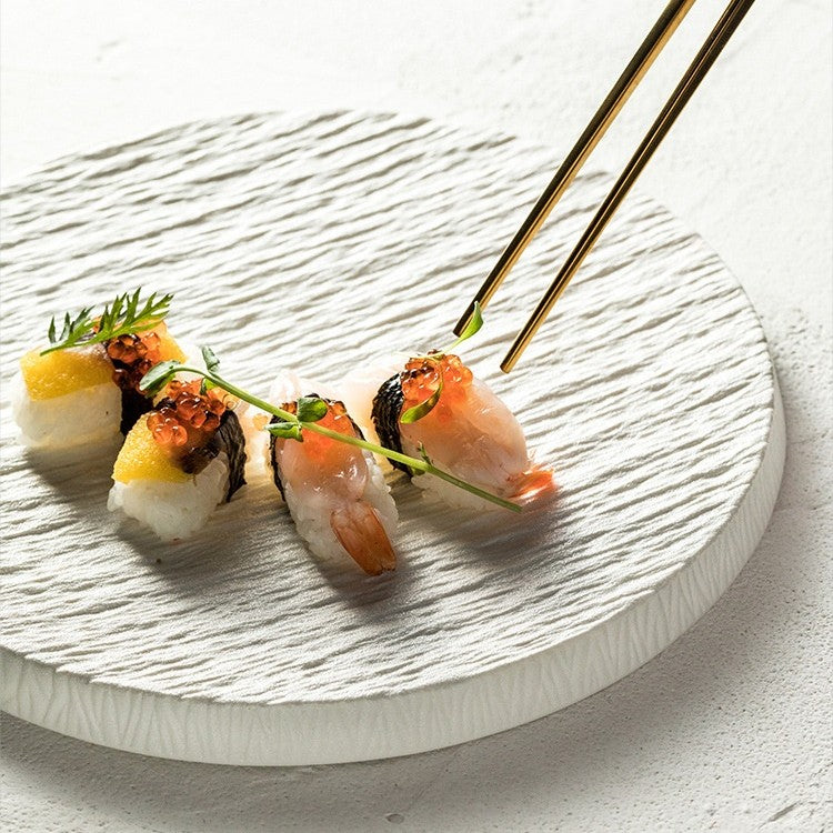 Tsuki Matte Stone Dinner Plate