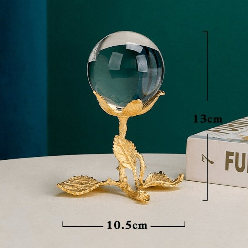 Crystal Ball Globe Leaf