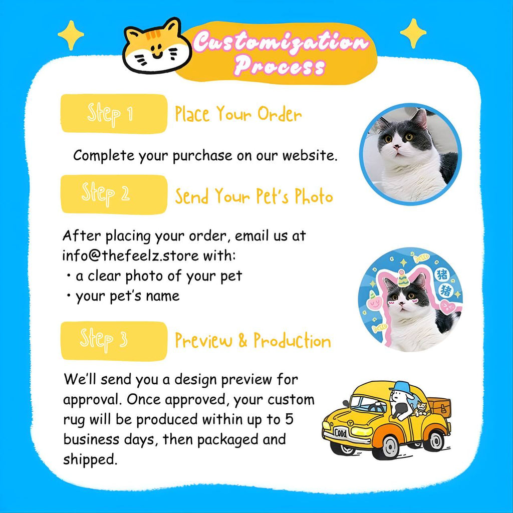 Custom Pet Rug From Photo