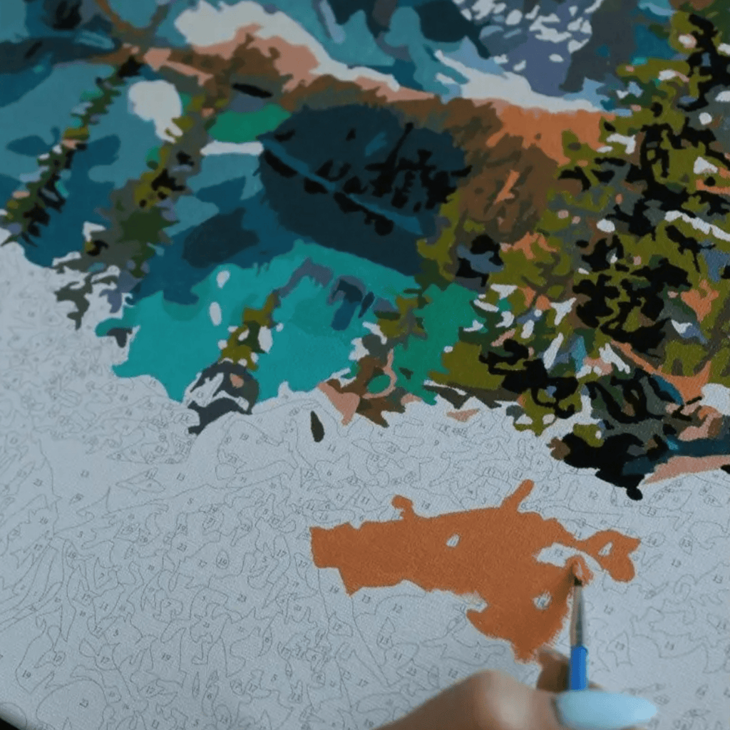 Personalized Custom Paint by Number Kit