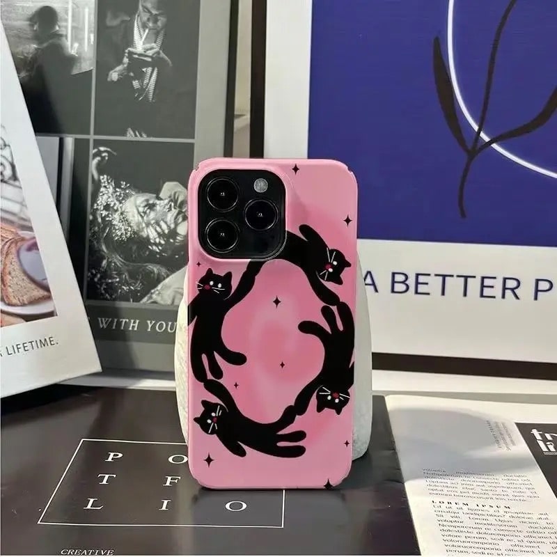Dancing Cat iPhone Case