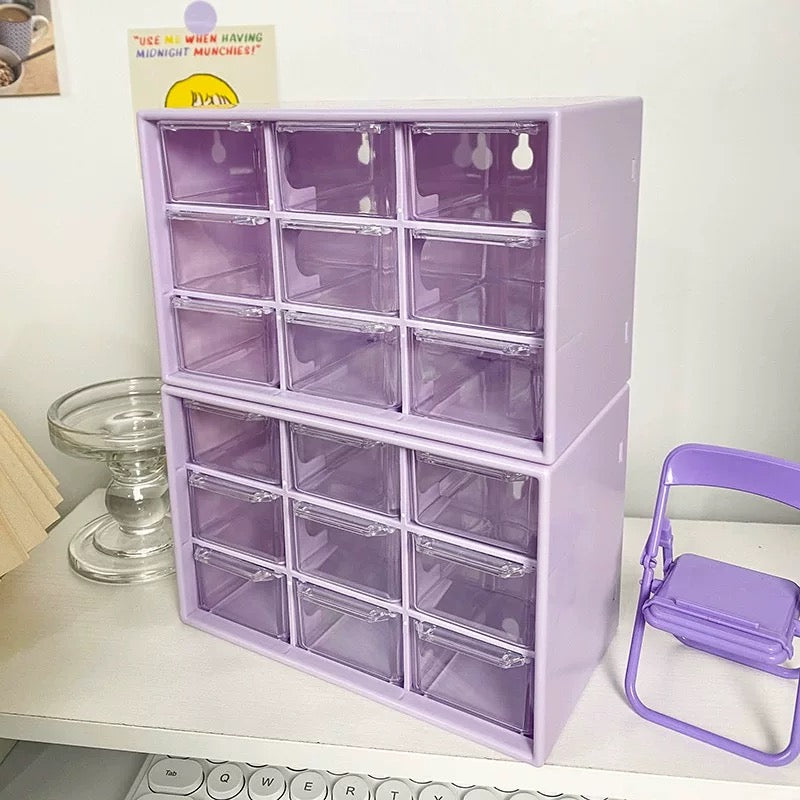 Desktop Transparent Storage Box