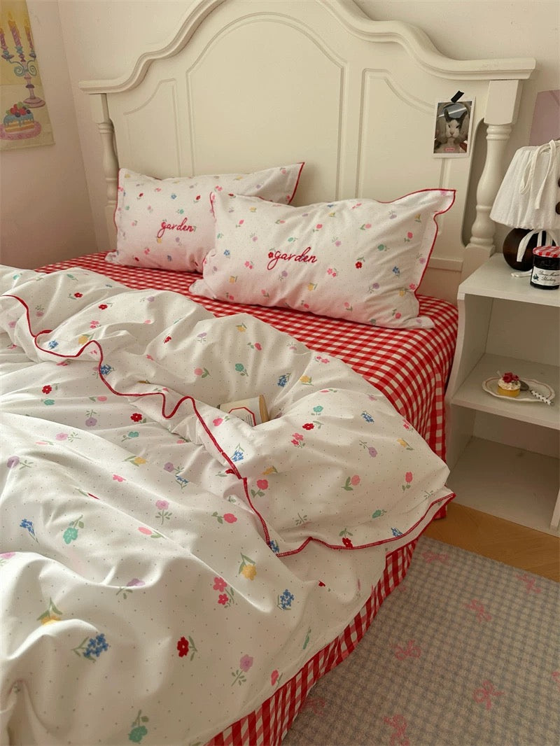 Coquette Garden Floral Bedding Set