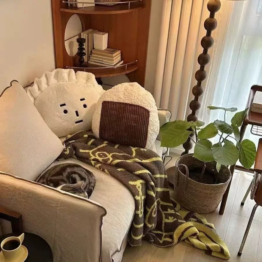 Soft Dumpling Plush Pillow