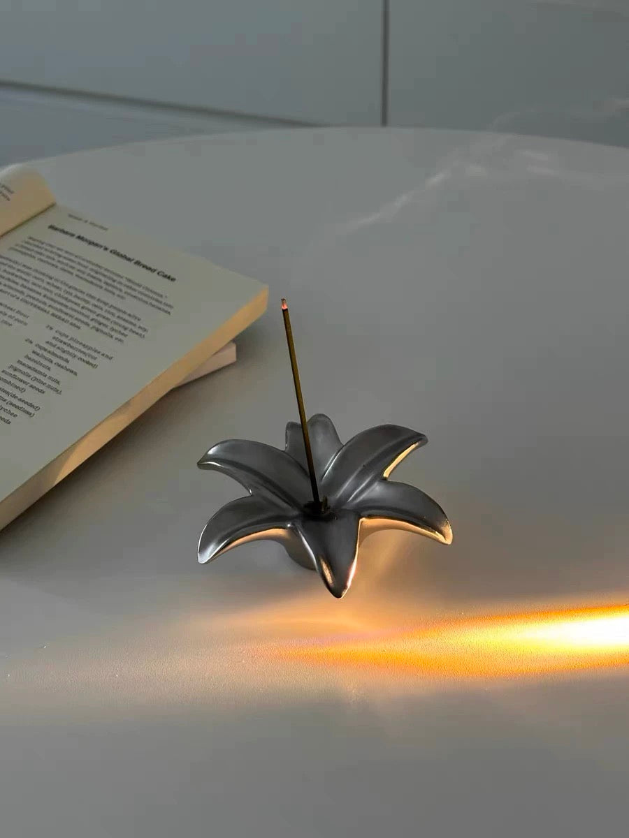 Flower Ceramic Incense Holder
