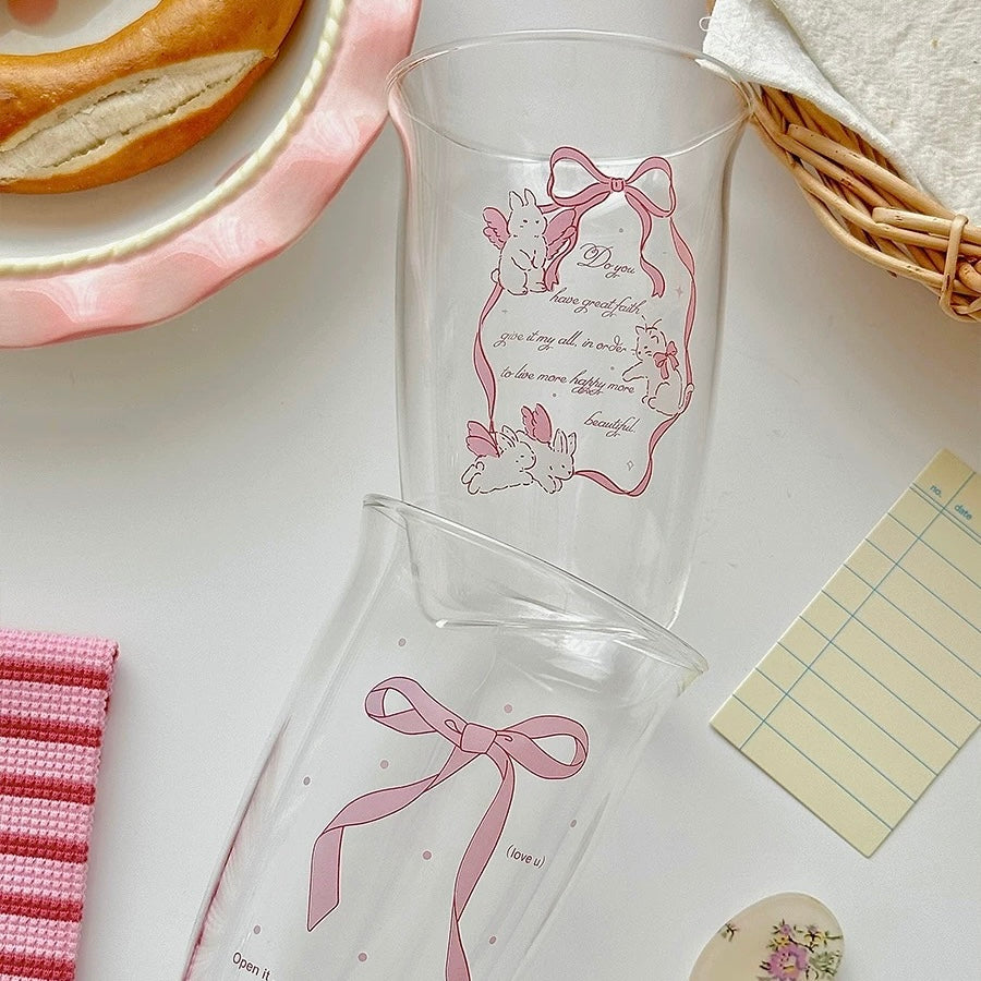 Korean Sweet Bow Glass