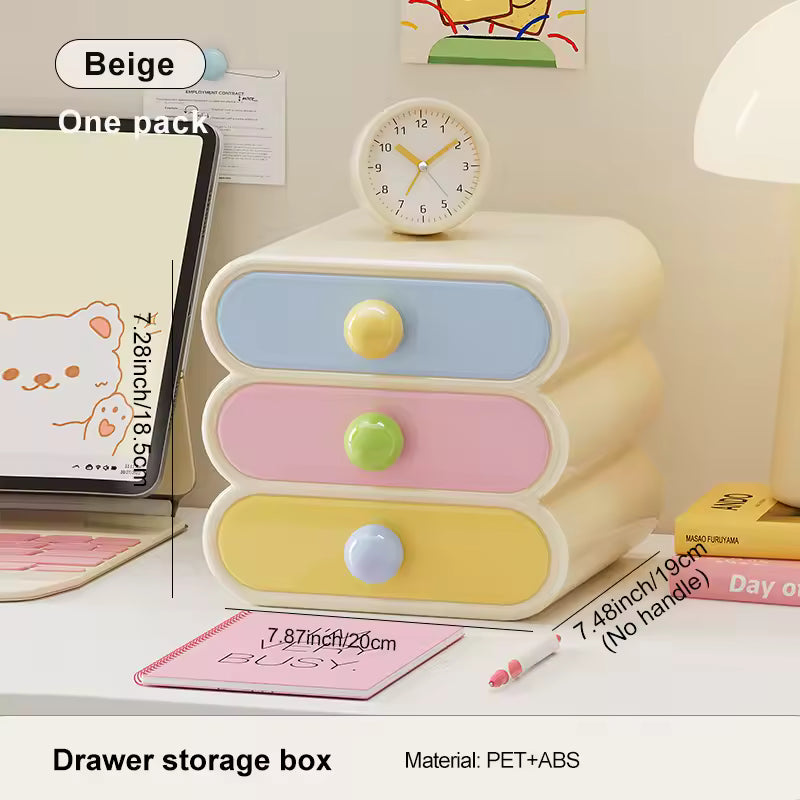 Danish Pastel Drawer Organizer Yellow