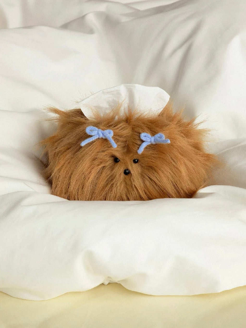 Coquette Plush Tissue Box Cover