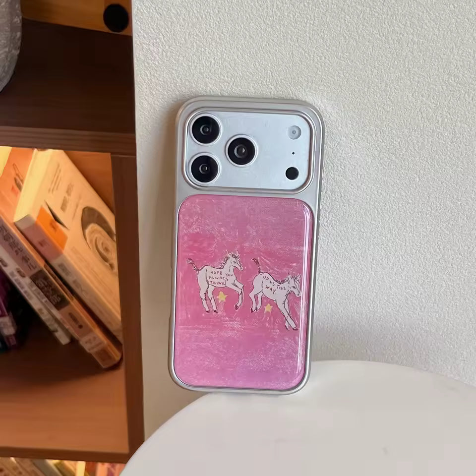 Horse Girl Aesthetic iPhone Case