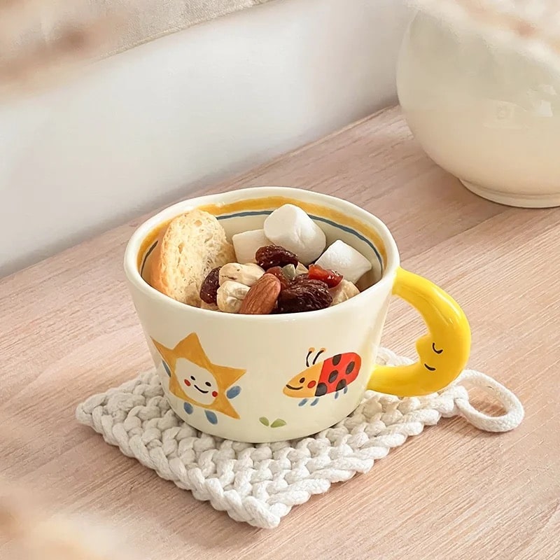 Yellow Ceramic Mug