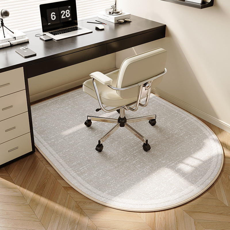Non-Slip Office Chair Mat Solid Texture