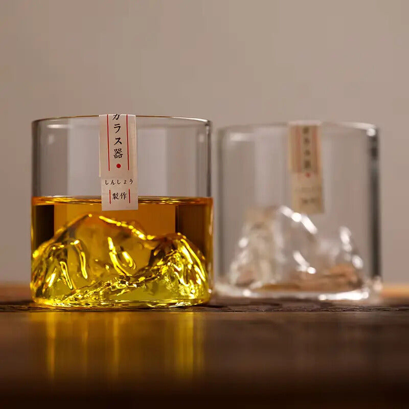Fuji Mountain Whisky Glass