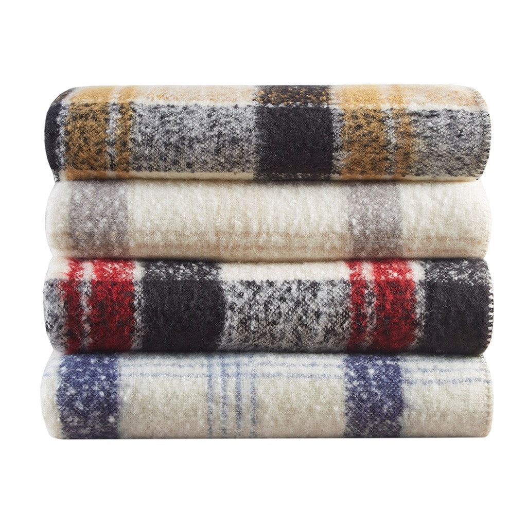 Bloomington Faux Mohair to Sherpa Throw