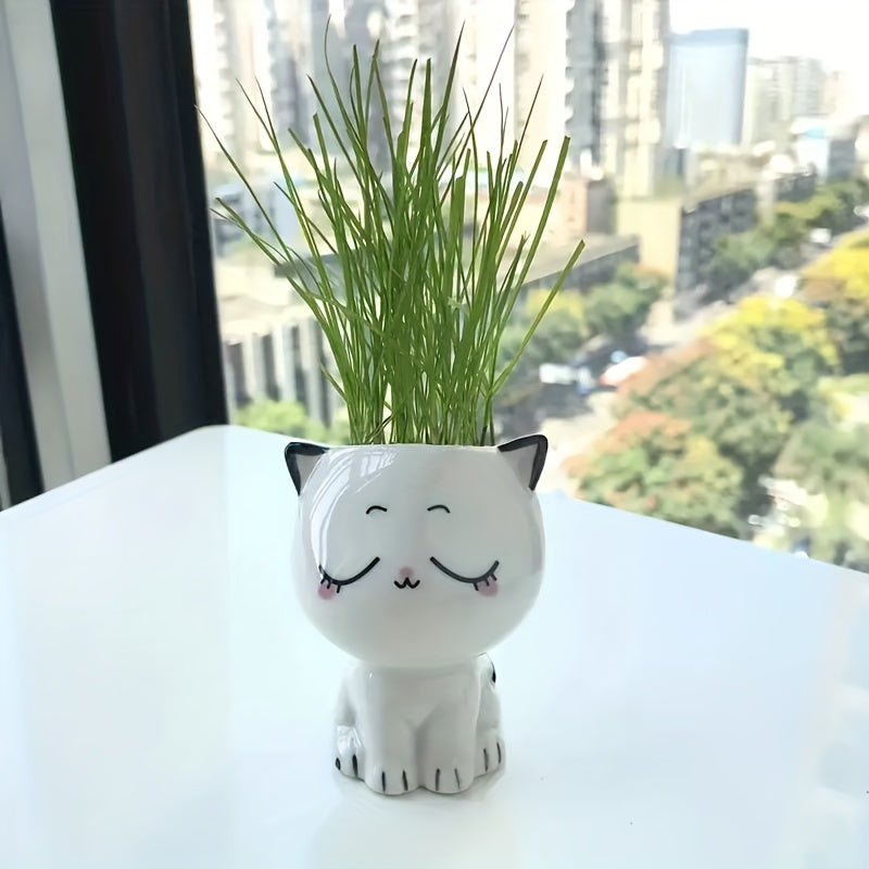 Kitty Planters Sleepy Kitty